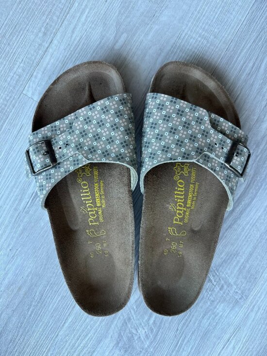 Birkenstock Shoes - Birkenstock Papillio Catalina Sandals Geometric Print EU 40 US 9–9.5